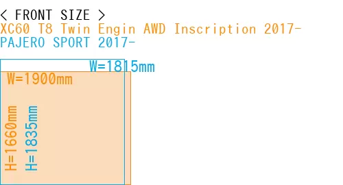 #XC60 T8 Twin Engin AWD Inscription 2017- + PAJERO SPORT 2017-